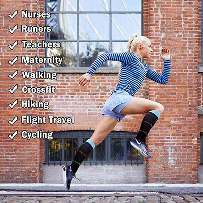 2-Pairs ECG Compression Socks 20-25 mmHg for Man and Woman -2