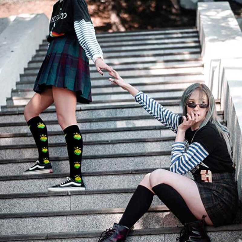 3-Paris Cute Fashionable Compression Socks for Man and Woman -3