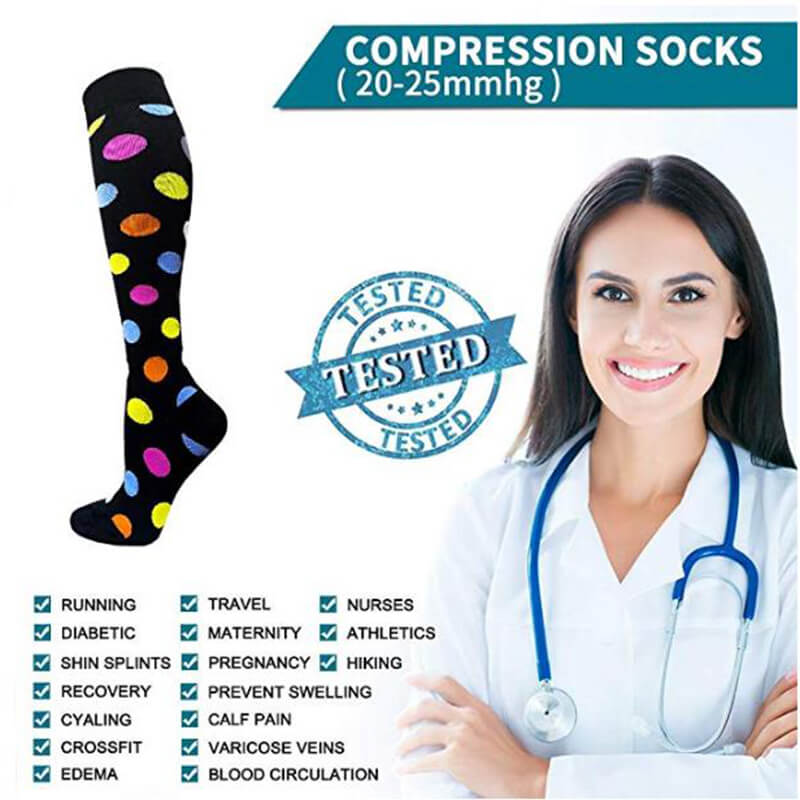 3-Paris Cute Fashionable Compression Socks for Man and Woman -4