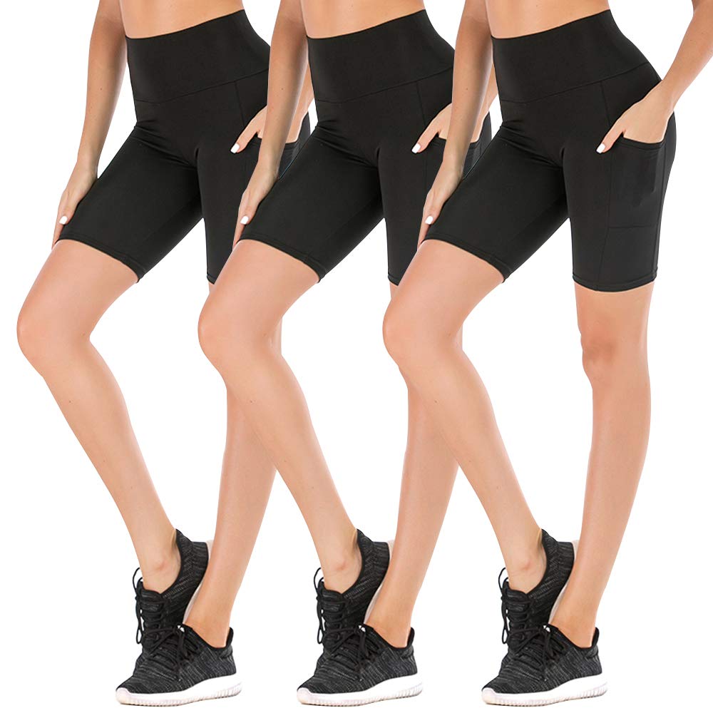 3 Pack Yoga Shorts for Women Workout – ACTINPUT Compression Socks